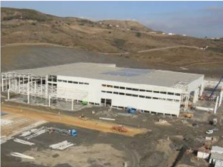 Usine de fabrication de fibre optique de ZTT International — Tanger